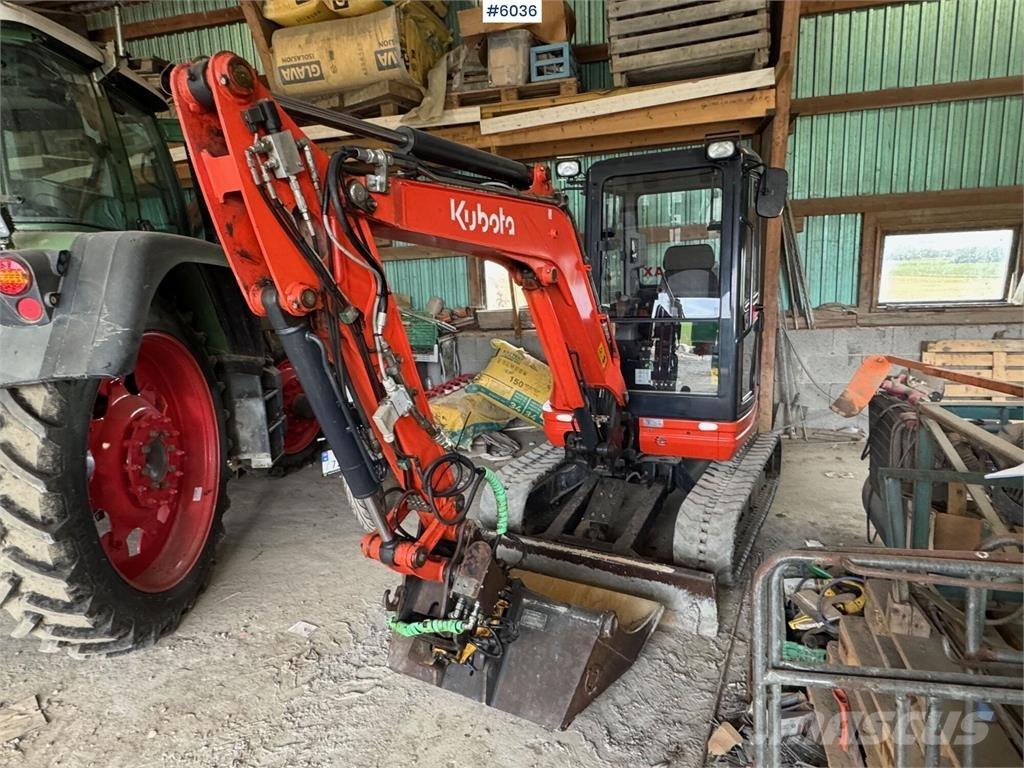 Kubota kx71-3 Kāpurķēžu ekskavatori