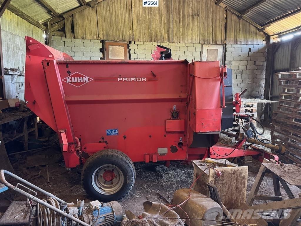 Kuhn PRI 3560 Cita ražas novākšanas tehnika