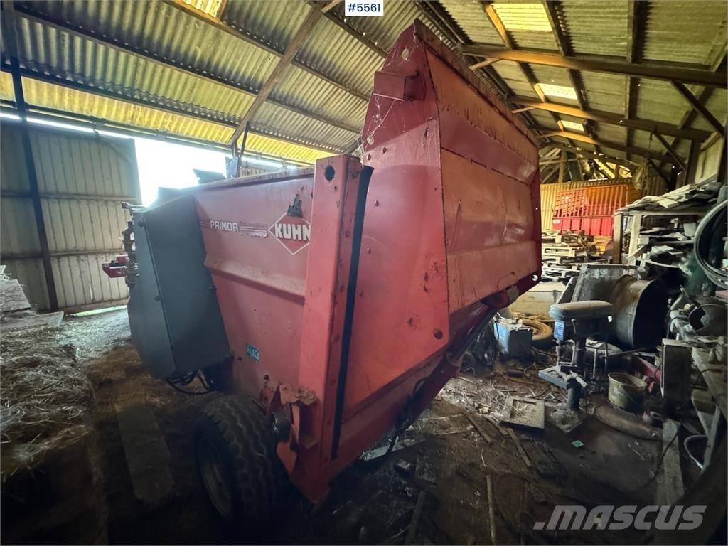 Kuhn PRI 3560 Cita ražas novākšanas tehnika
