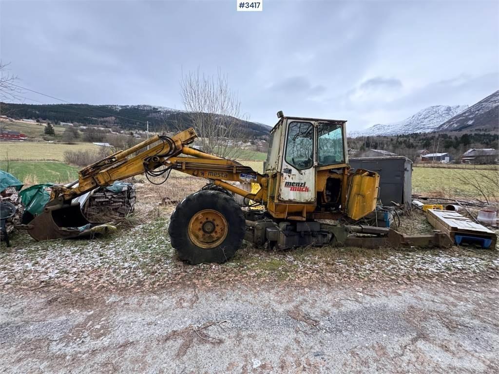 Menzi Muck 6000 Kāpurķēžu ekskavatori