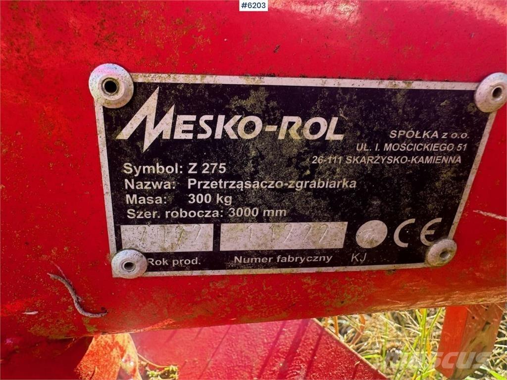  Mesko Rol Z275 Cita ražas novākšanas tehnika