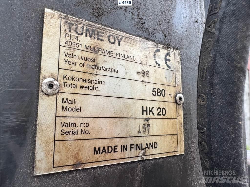 Nokka Tume Kokvedēju piekabes