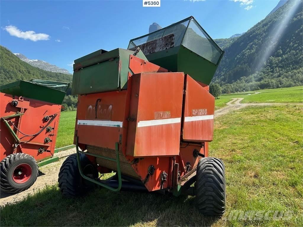 Orkel GP1200 Cita ražas novākšanas tehnika