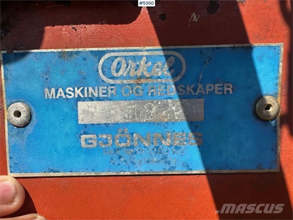 Orkel GP1200 Cita ražas novākšanas tehnika