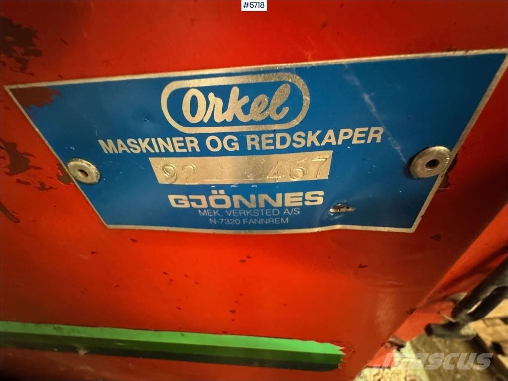 Orkel GP1200 Cita ražas novākšanas tehnika