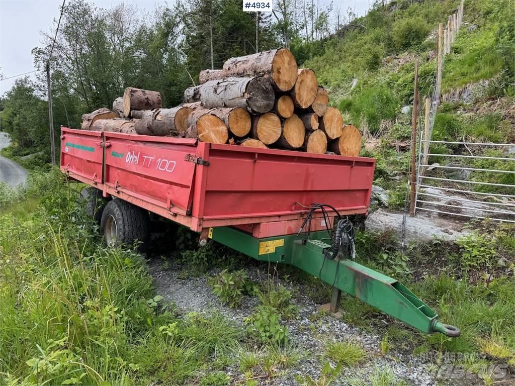 Orkel TT100 Graudu pārkraušanas piekabes