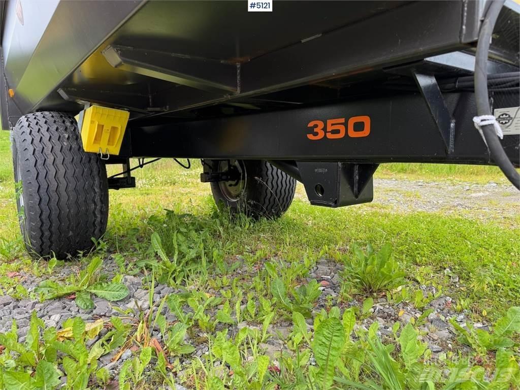 Palms Metall 350 Graudu pārkraušanas piekabes