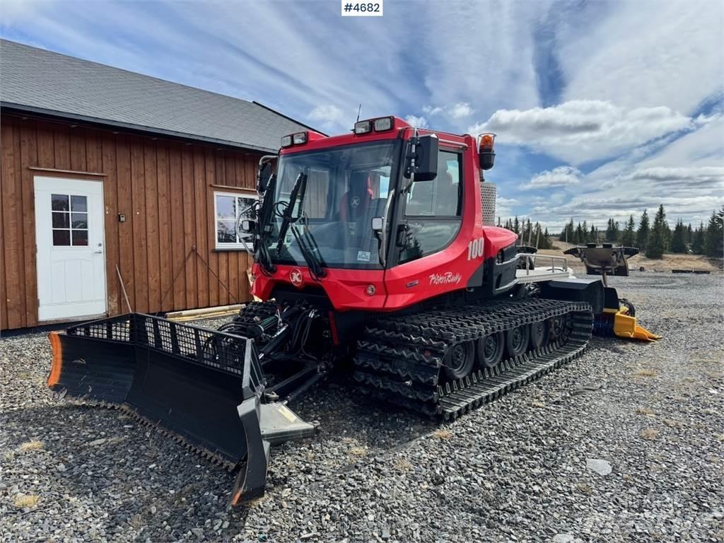  Pisten Bully 100 Sniega naži un tīrītāji