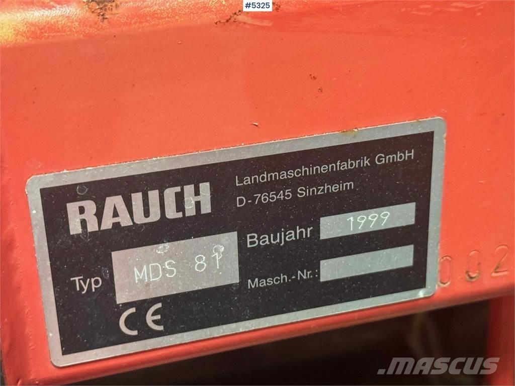 Rauch MDS 81 Sējmašīnas