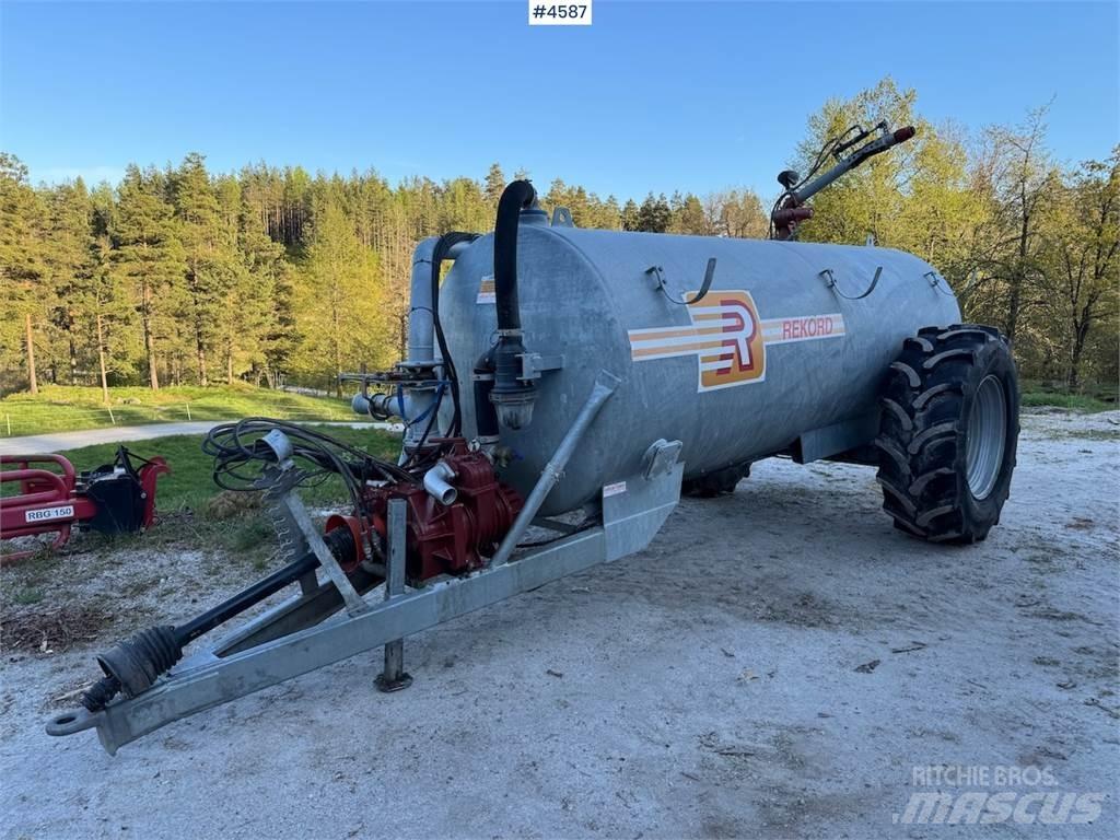 Rekord VSG 6500 Cita mēslošanas tehnika