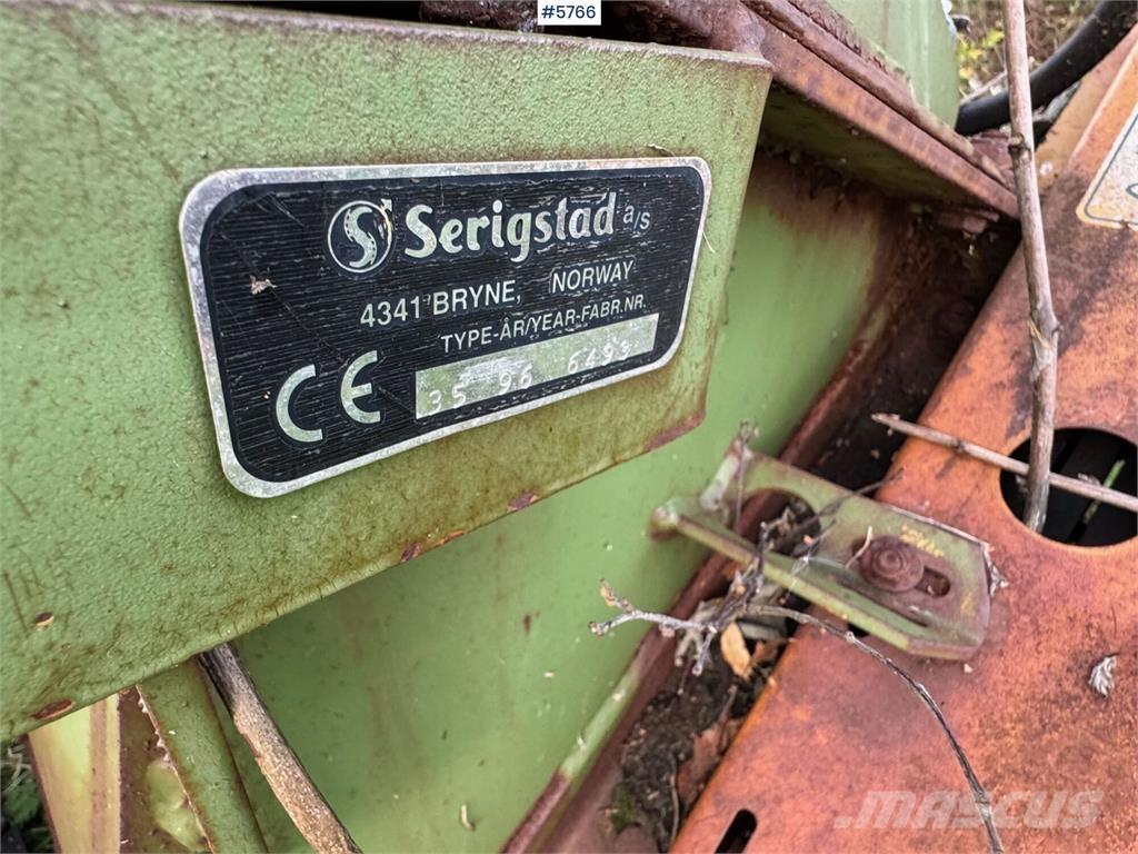  Serigstad FS 134 Cita ražas novākšanas tehnika