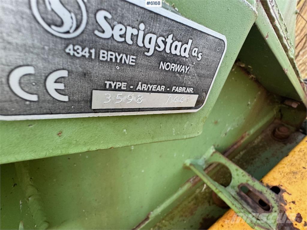  Serigstad FS 134 Cita ražas novākšanas tehnika