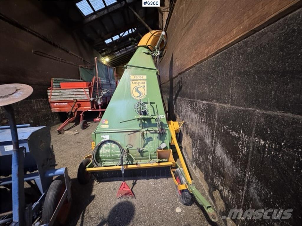  Serigstad FS 134 Cita ražas novākšanas tehnika