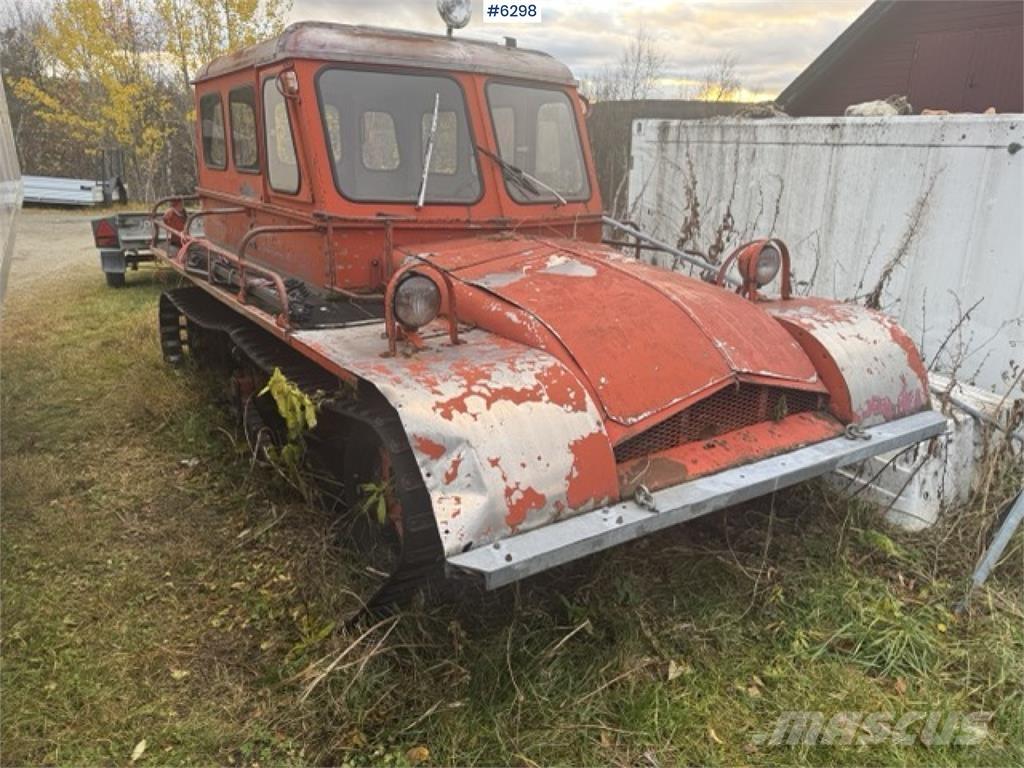  Snow trace St 4 Preču pārvadāšanas furgoni