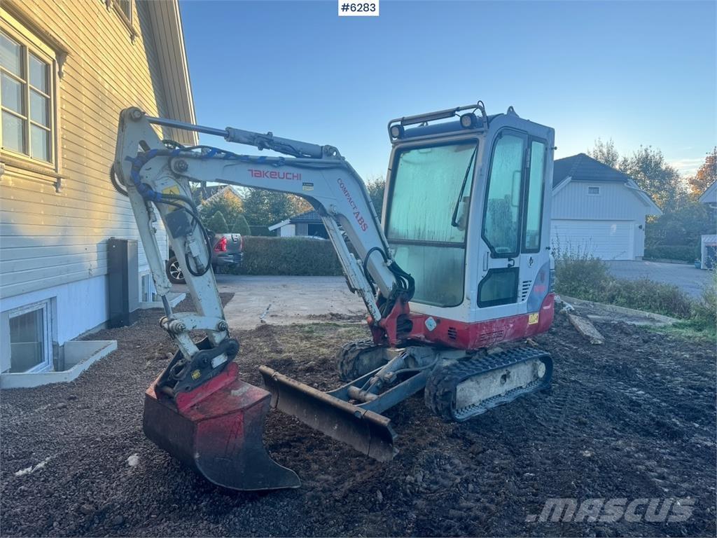Takeuchi TB219 Kāpurķēžu ekskavatori