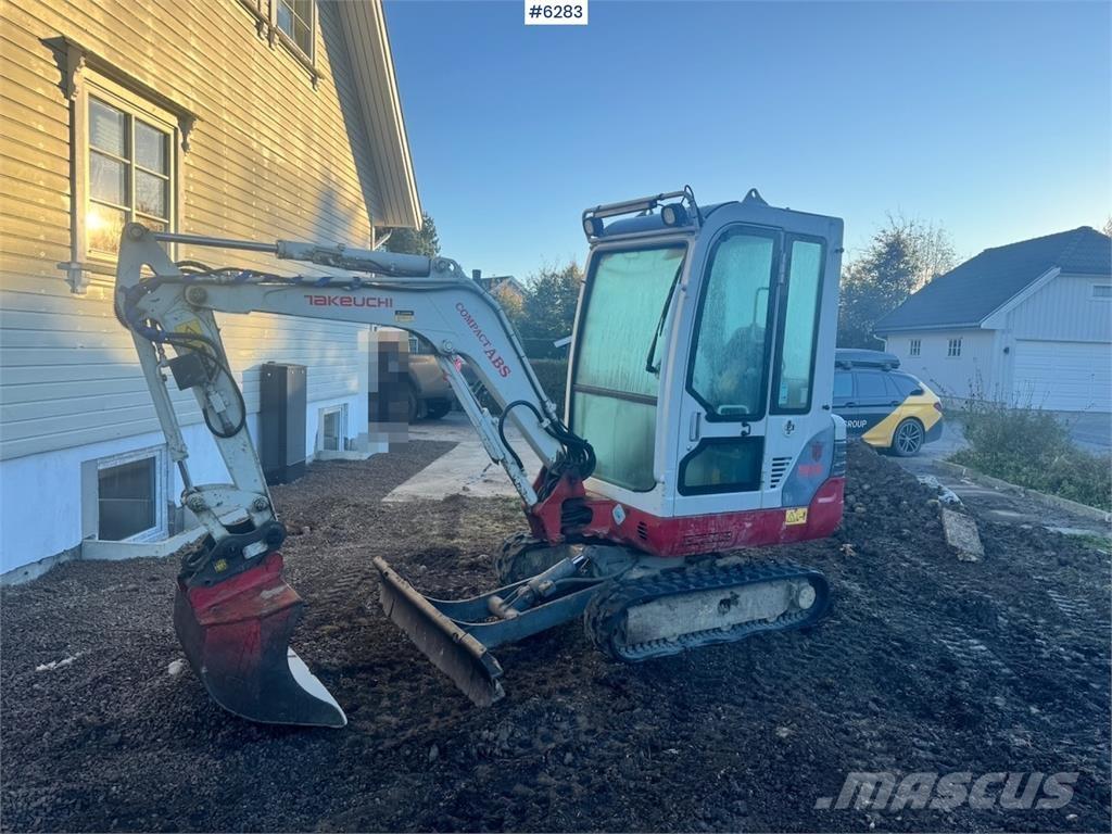 Takeuchi TB219 Kāpurķēžu ekskavatori