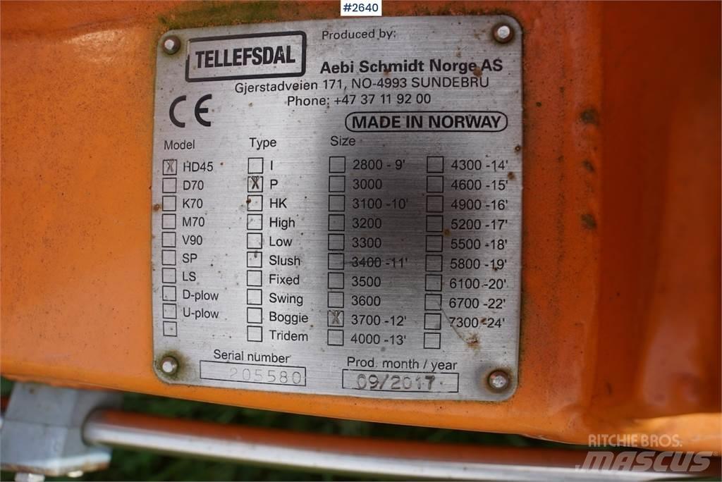 Tellefsdal HD45 Cita ceļu uzturēšanas un sniega novākšanas tehnika
