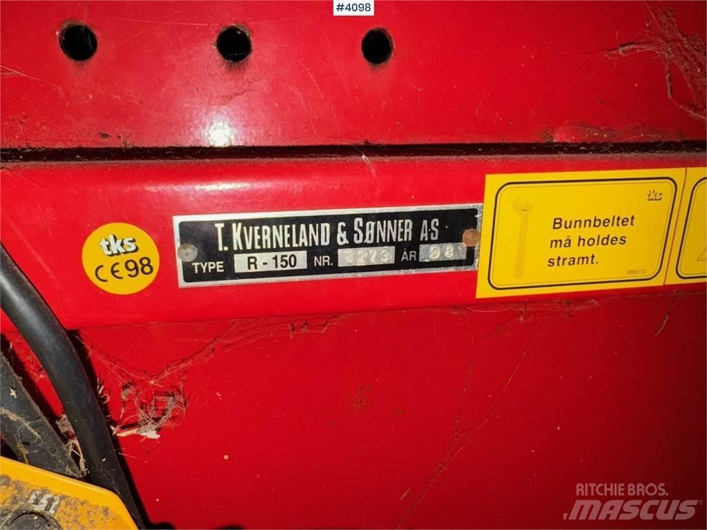 TKS R-150 Cita ražas novākšanas tehnika