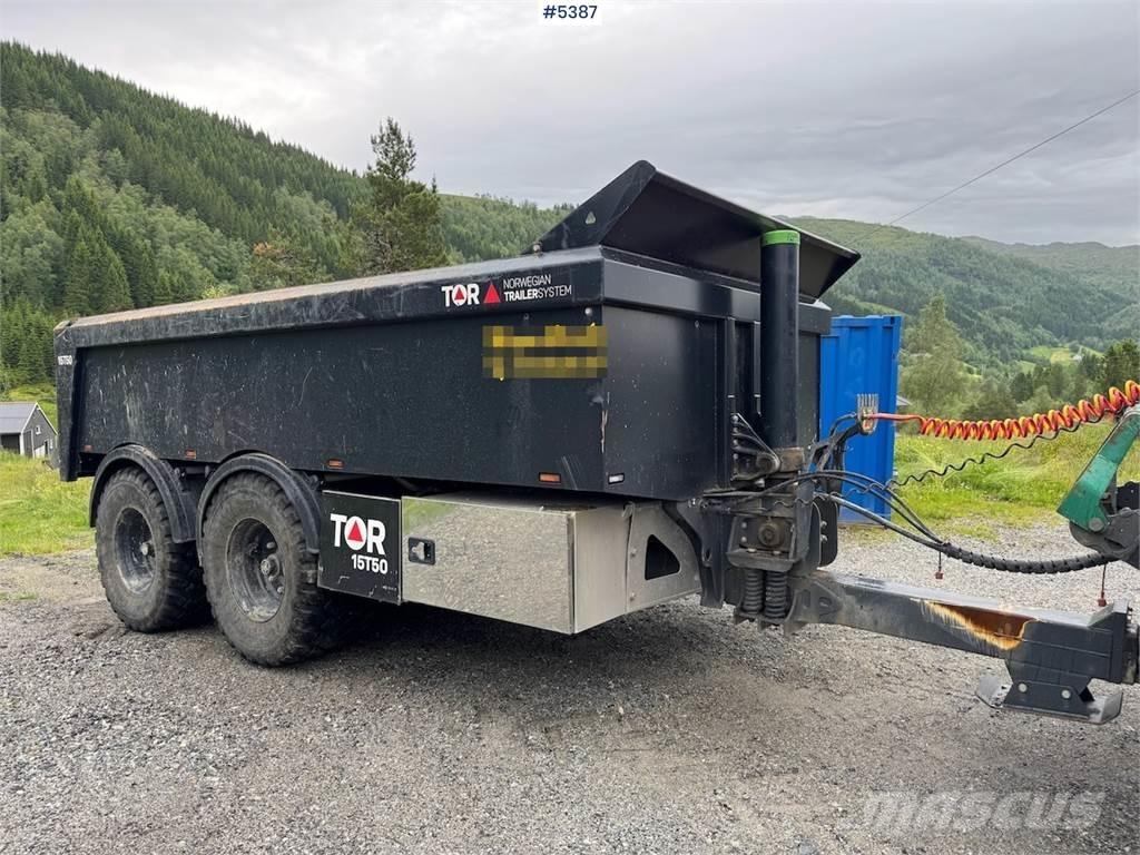 TOR T15T50 Pašizgāzēju piekabes
