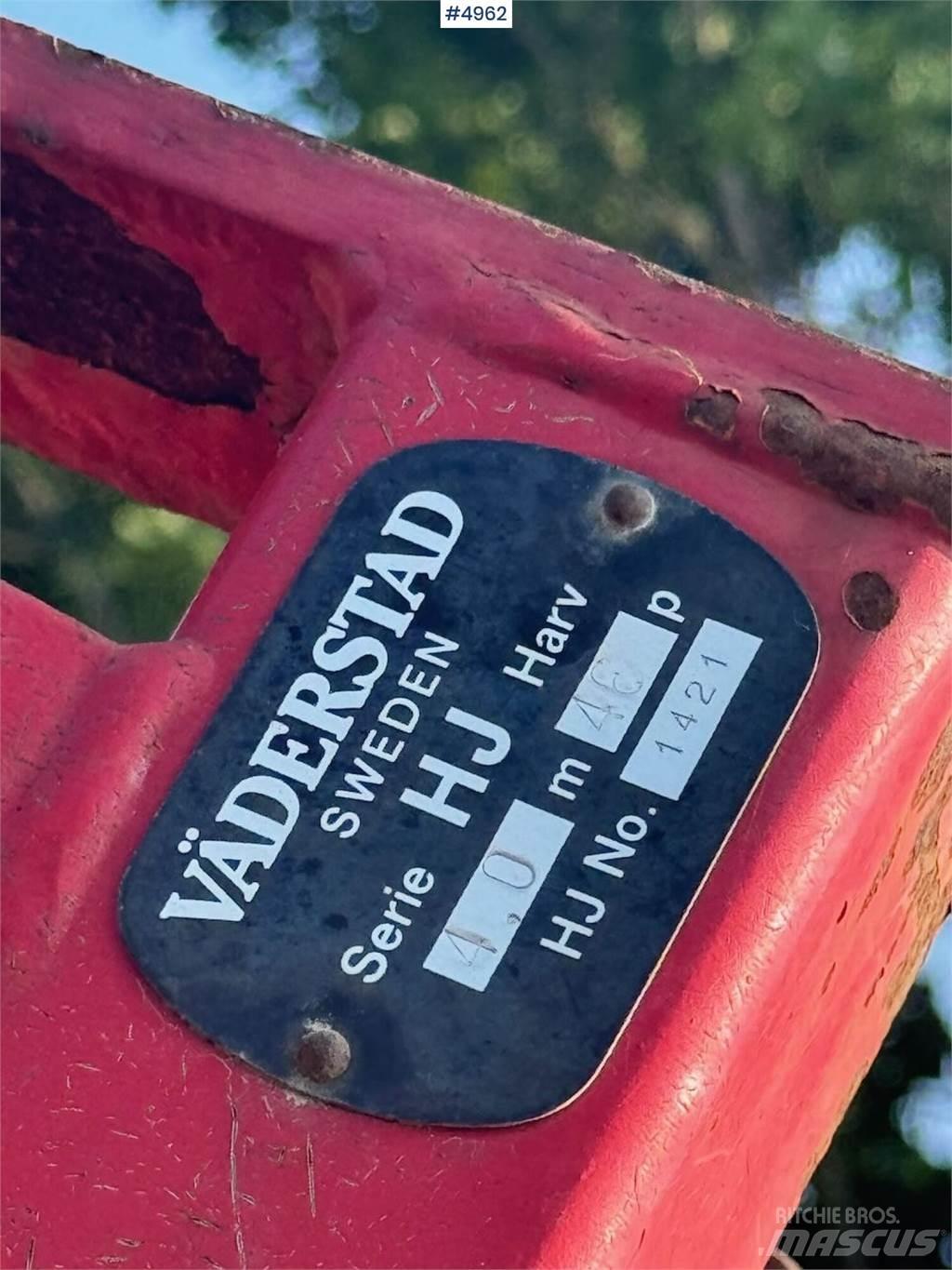 Väderstad Harv Cita augsnes apstrādes tehnika un papildaprīkojums