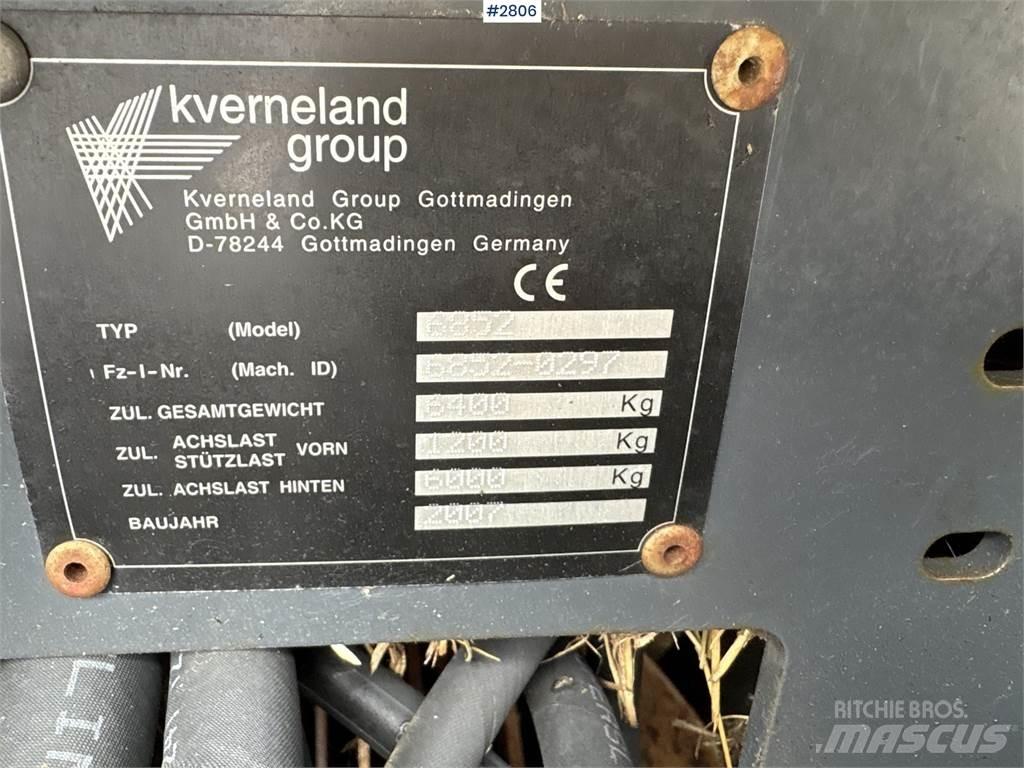 Vicon RF235 Cita ražas novākšanas tehnika