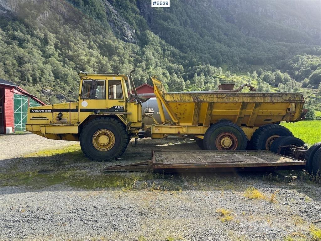 Volvo A 20 6x6 Mini pašizgāzēji