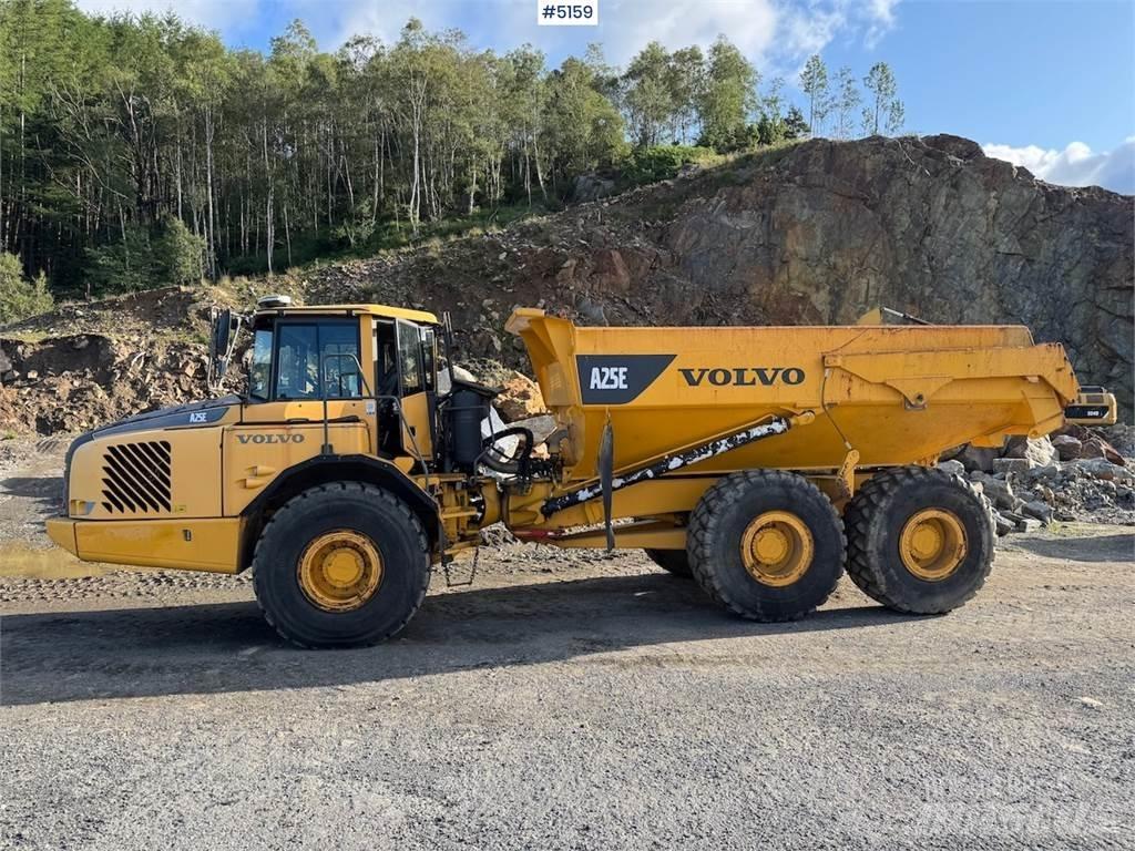 Volvo A25E 6x6 Mini pašizgāzēji