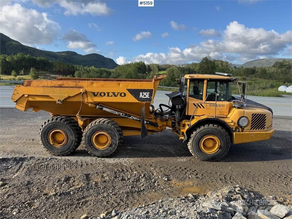 Volvo A25E 6x6 Mini pašizgāzēji