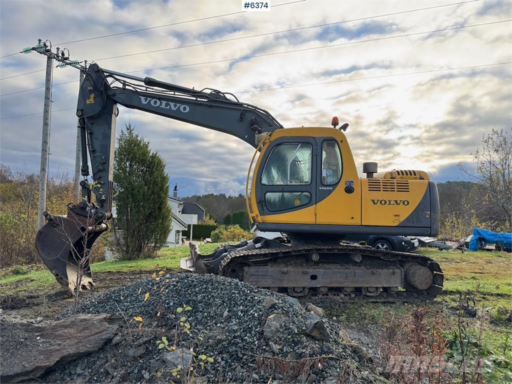 Volvo EC 140 LCM Kāpurķēžu ekskavatori