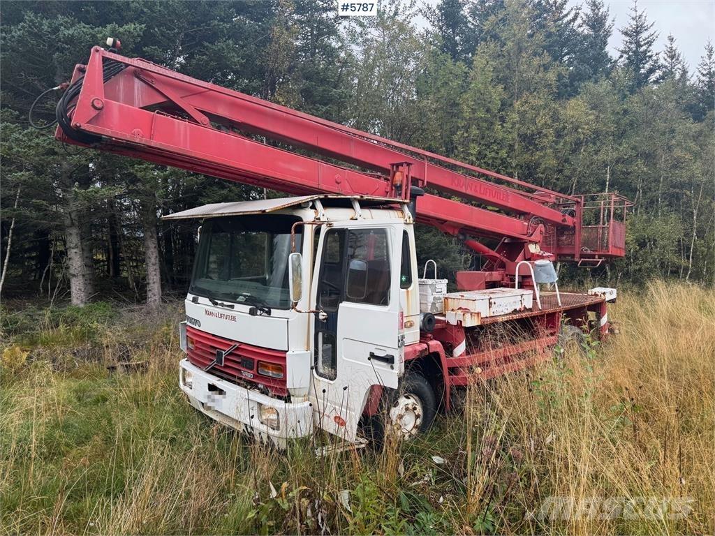 Volvo FL614 Pacēlāji uz automašīnas bāzes