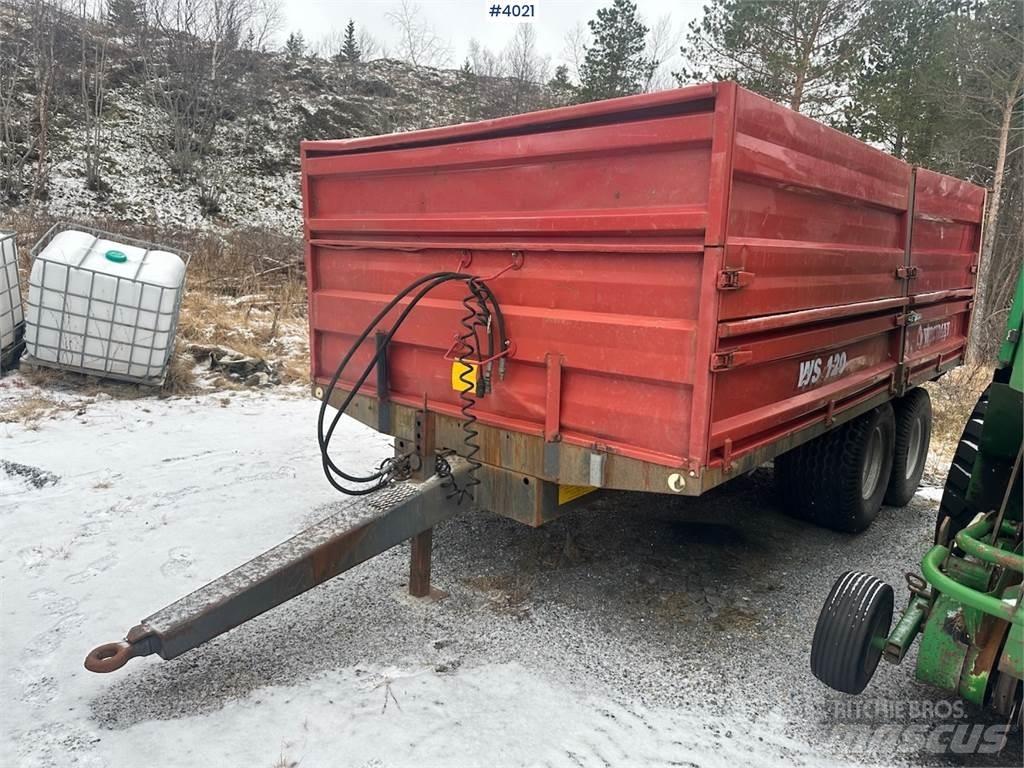 Weckman WS 120 Graudu pārkraušanas piekabes