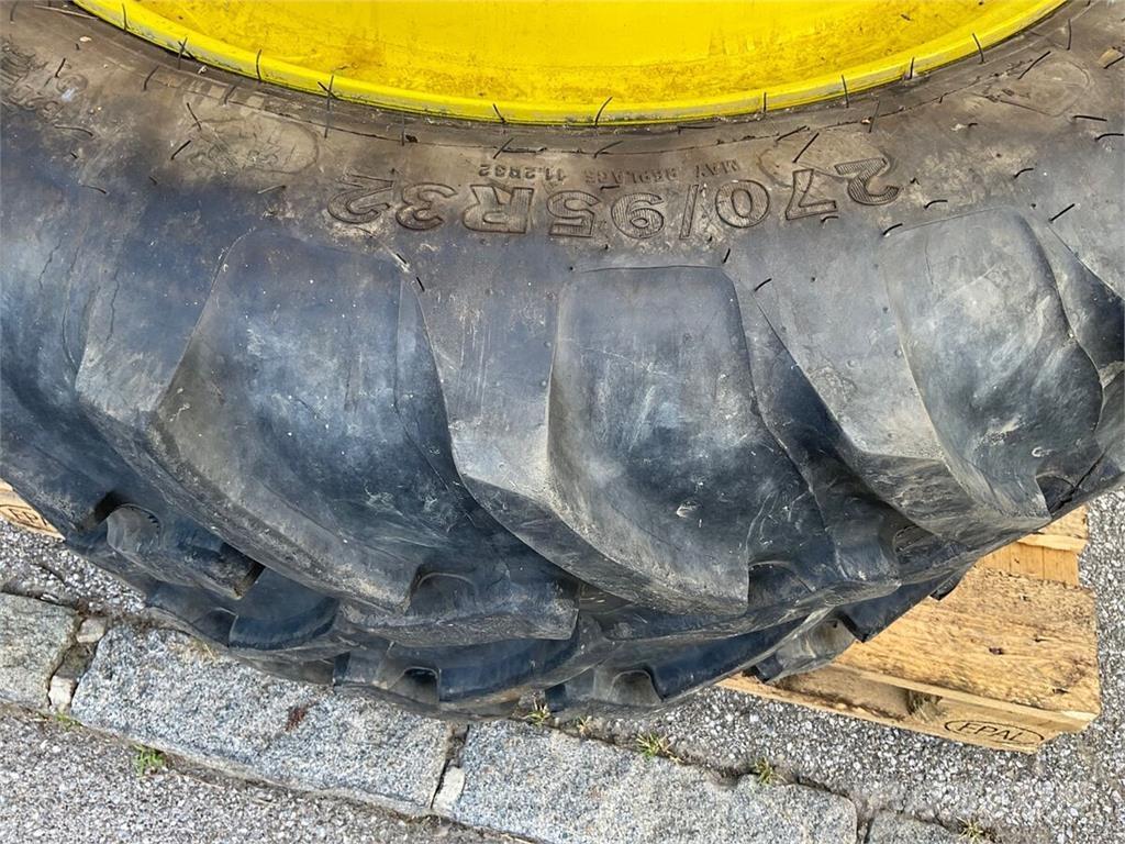  270/95R32 - 340/85R46 Riepas, riteņi un diski