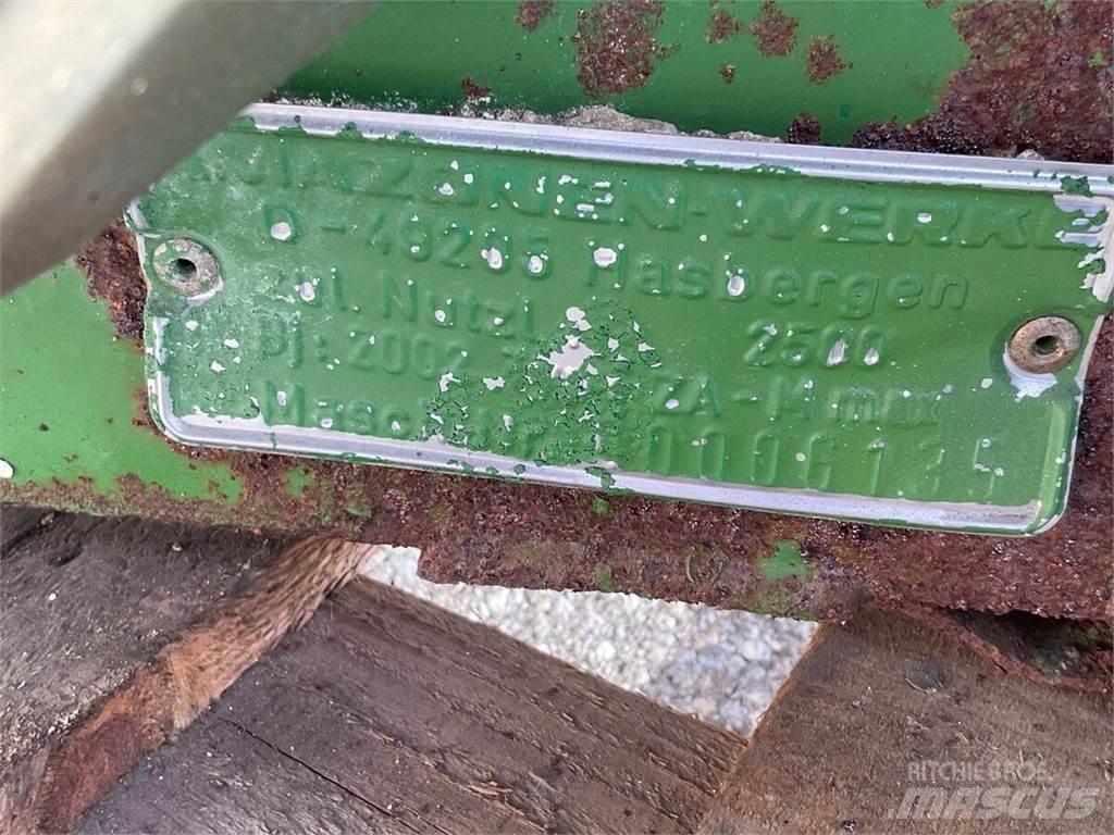 Amazone ZAM MAXI S Cita mēslošanas tehnika