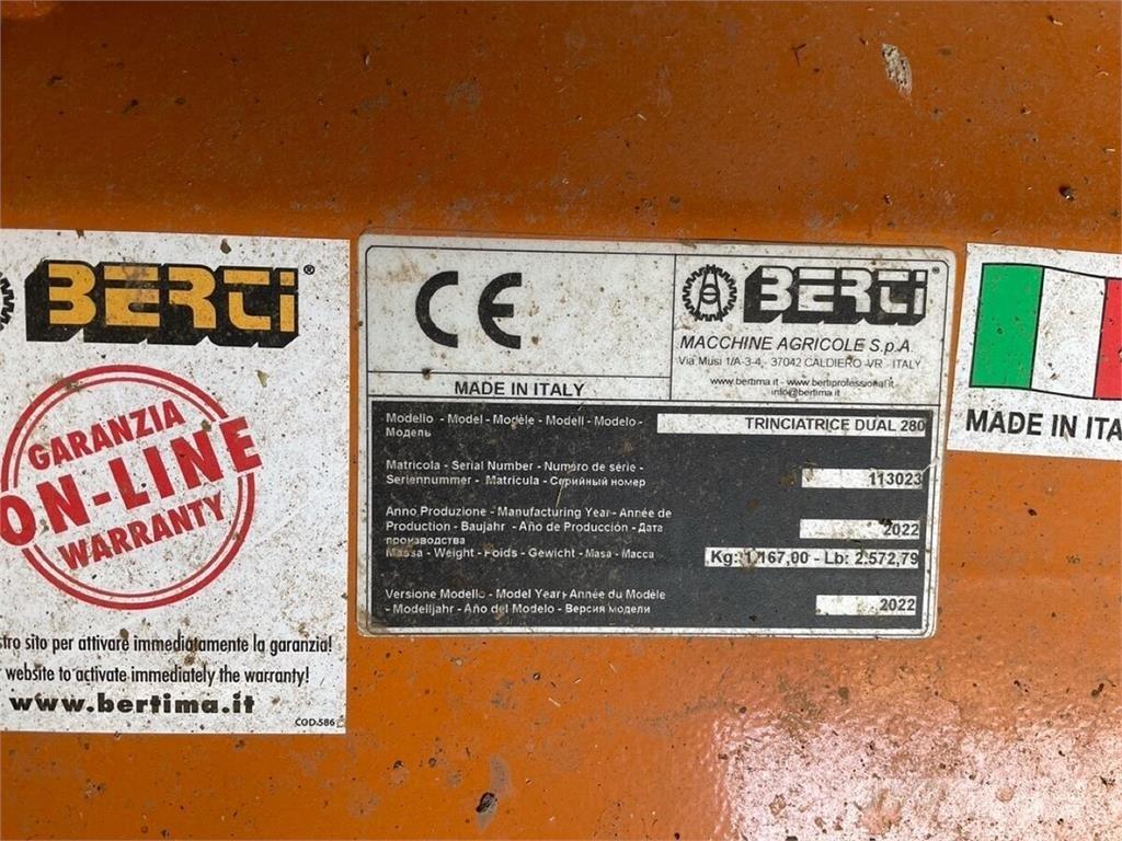 Berti Dual 280 Pļaujmašīnas/pašgājēji