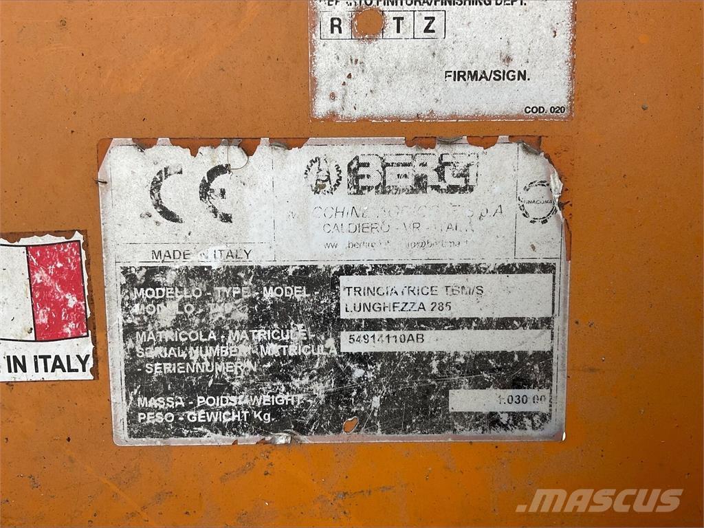 Berti Dual 285 Pļaujmašīnas/pašgājēji