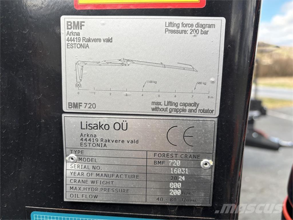 BMF 10T2+720 Meža piekabes
