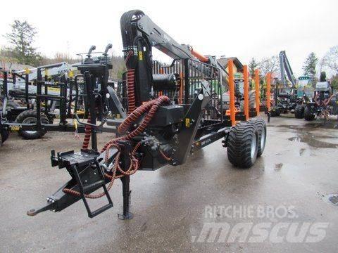 BMF 12T2 pro + 750 HP Meža piekabes