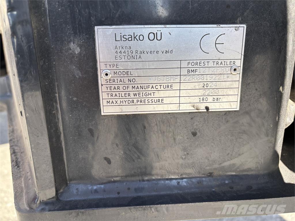 BMF 12T2 Pro+850HP Meža piekabes