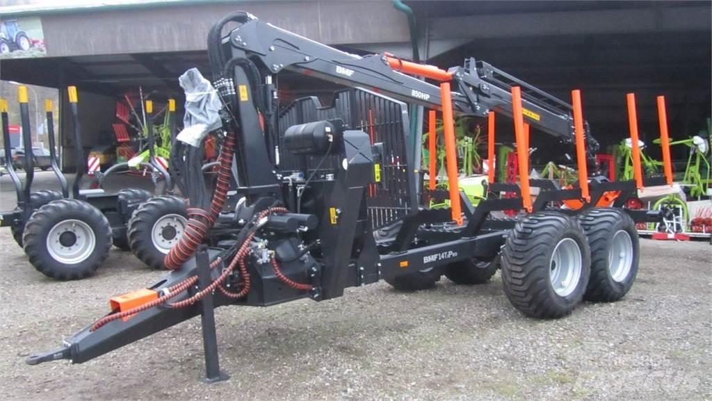BMF 14T2 + 850 HP Meža piekabes