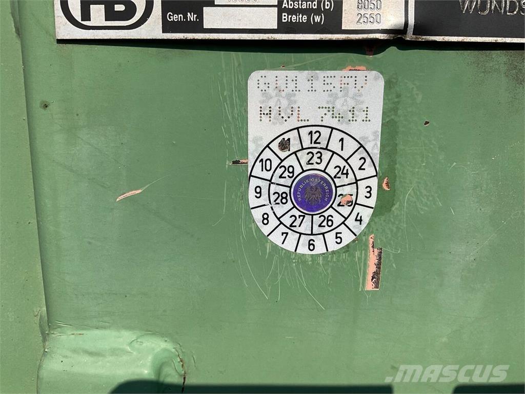 Brantner 20051/2XL Treileri-pašizgāzēji