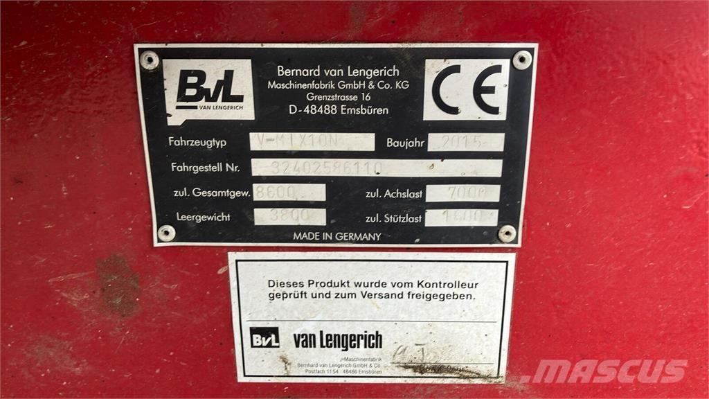 BvL V-MIX 10N Lauksaimniecība- Citi