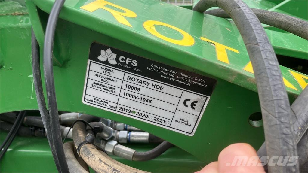 CFS Rotory Hoe 6,6 Citas sējmašīnas