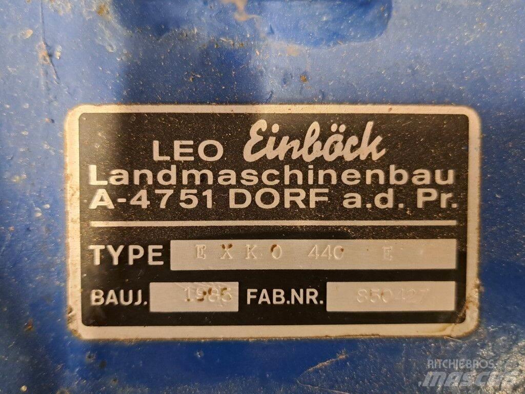 Einböck EXKO 440 E Cita augsnes apstrādes tehnika un papildaprīkojums