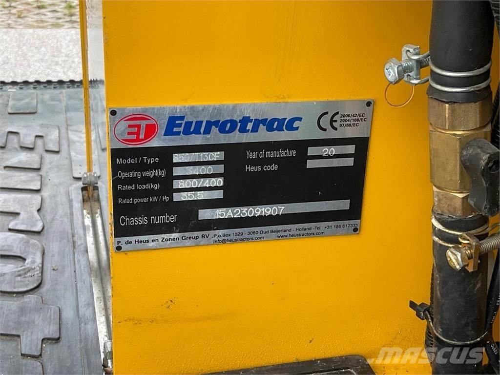Eurotrac T 13-CF Frontālie iekrāvēji un ekskavatori
