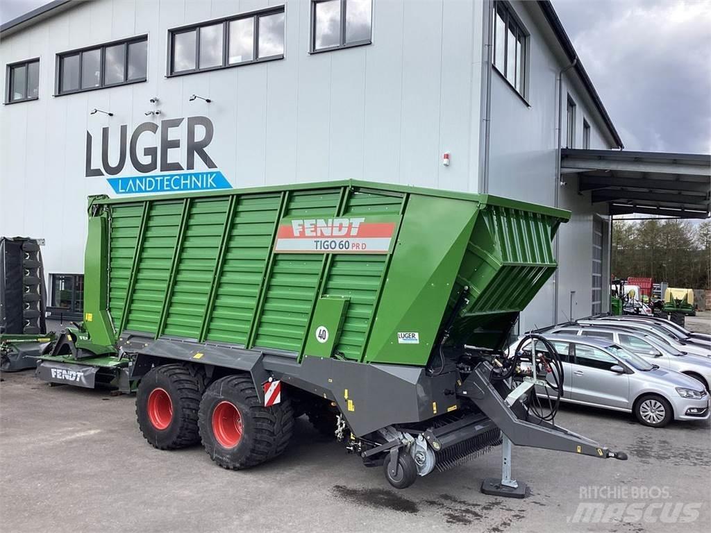 Fendt Tigo 60 PR Savācējpiekabes