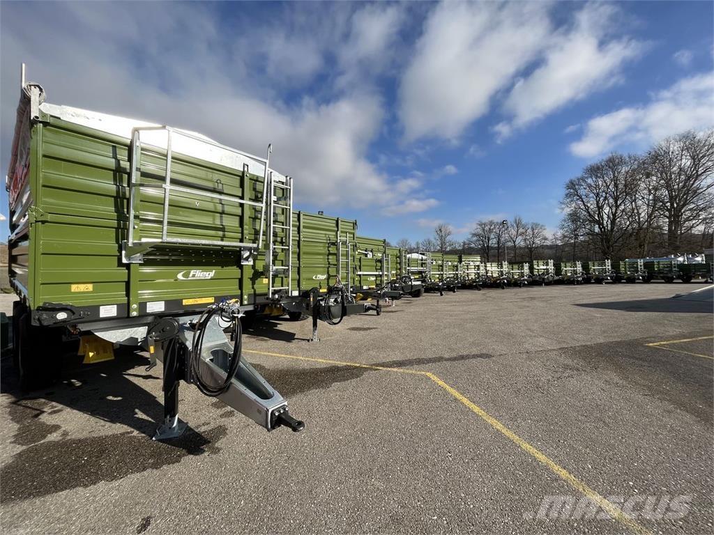 Fliegl EDK 50 FOX Treileri-pašizgāzēji