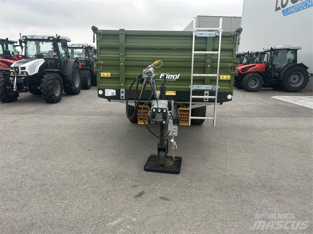 Fliegl EDK 50 FOX Treileri-pašizgāzēji