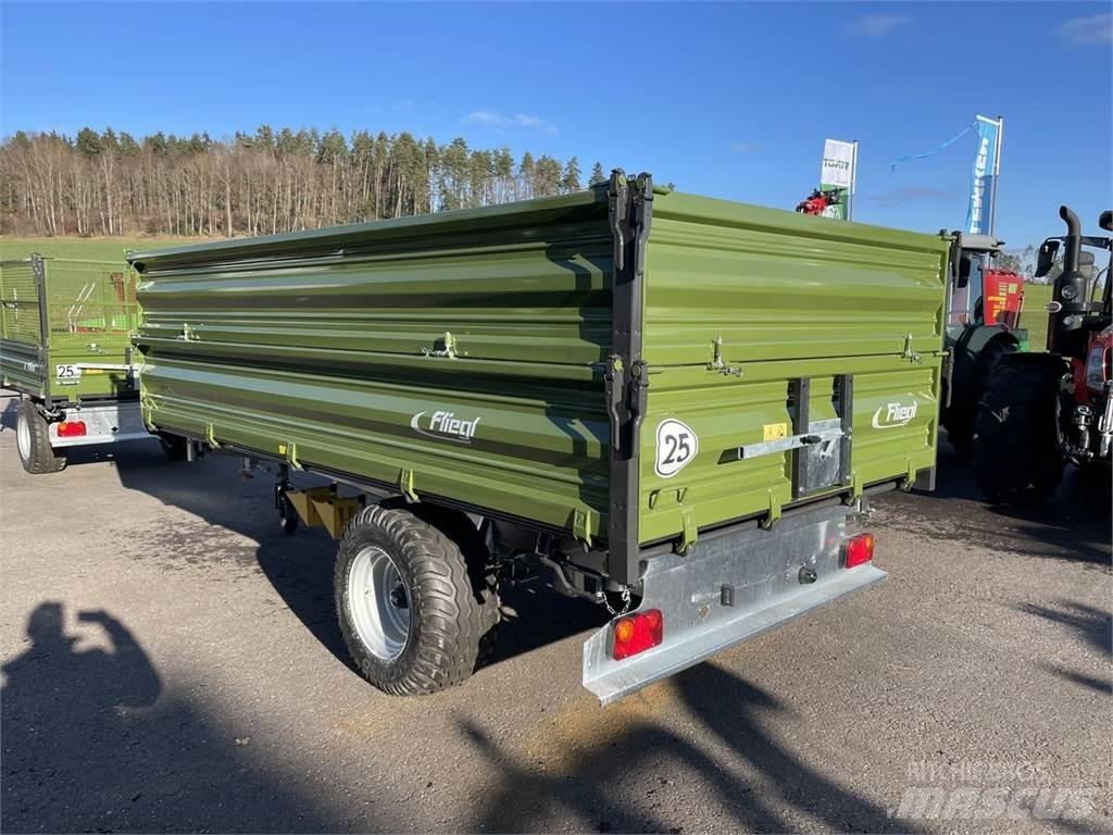 Fliegl EDK 60 FOX Treileri-pašizgāzēji