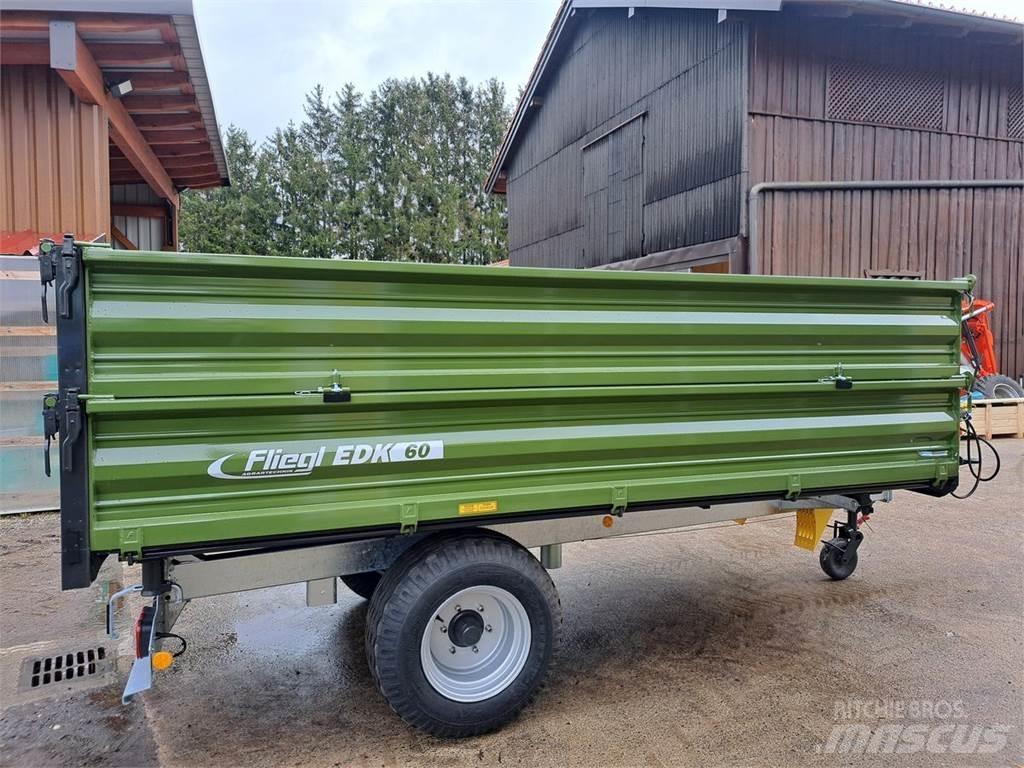 Fliegl EDK 60 Fox Treileri-pašizgāzēji