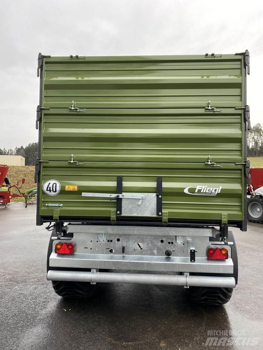 Fliegl TDK 140 FOX Treileri-pašizgāzēji